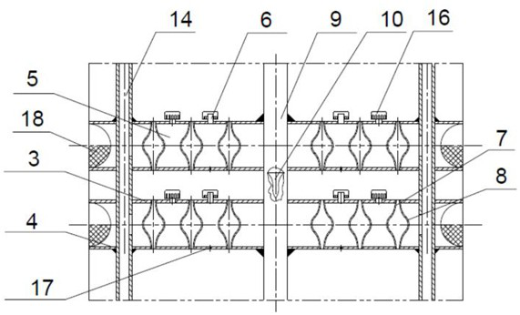 Multilayer continuous cavitation impinging stream reactor