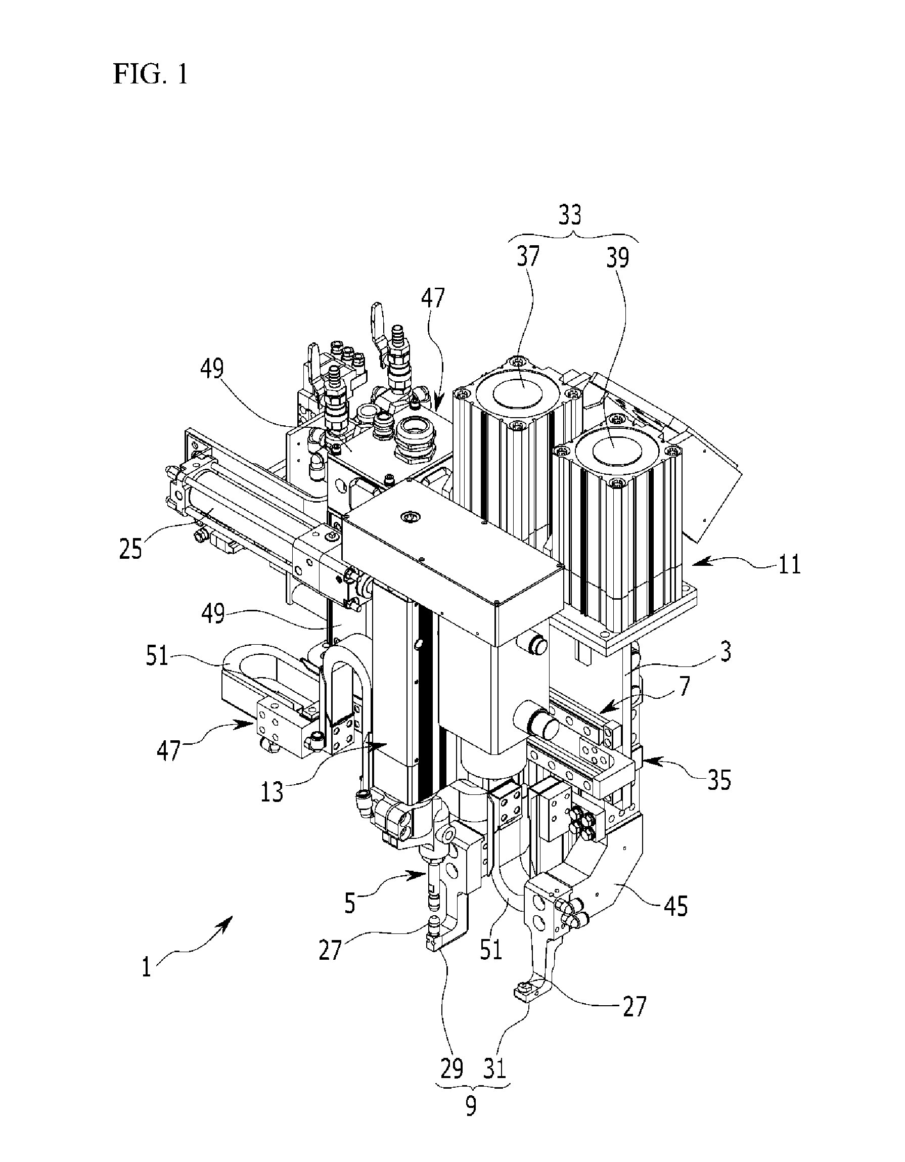 Spot welding apparatus