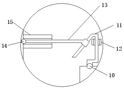 Charging device for sweeping robot