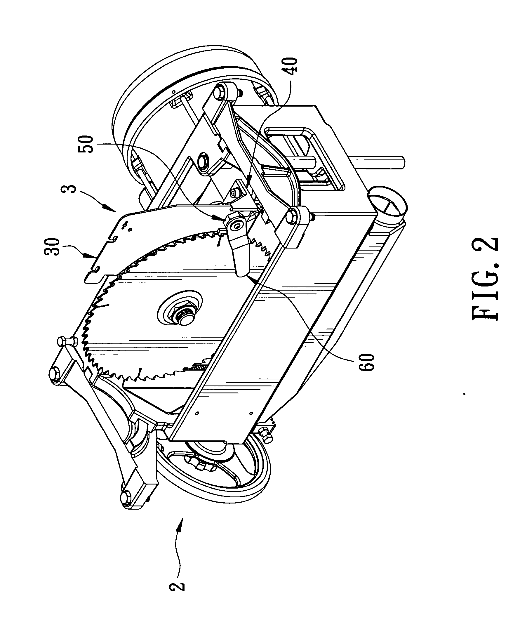 Quickly collapsible dividing plate base unit for a table sawing machine