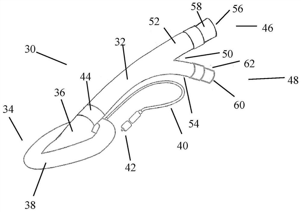 A device for maintaining an airway in a patient