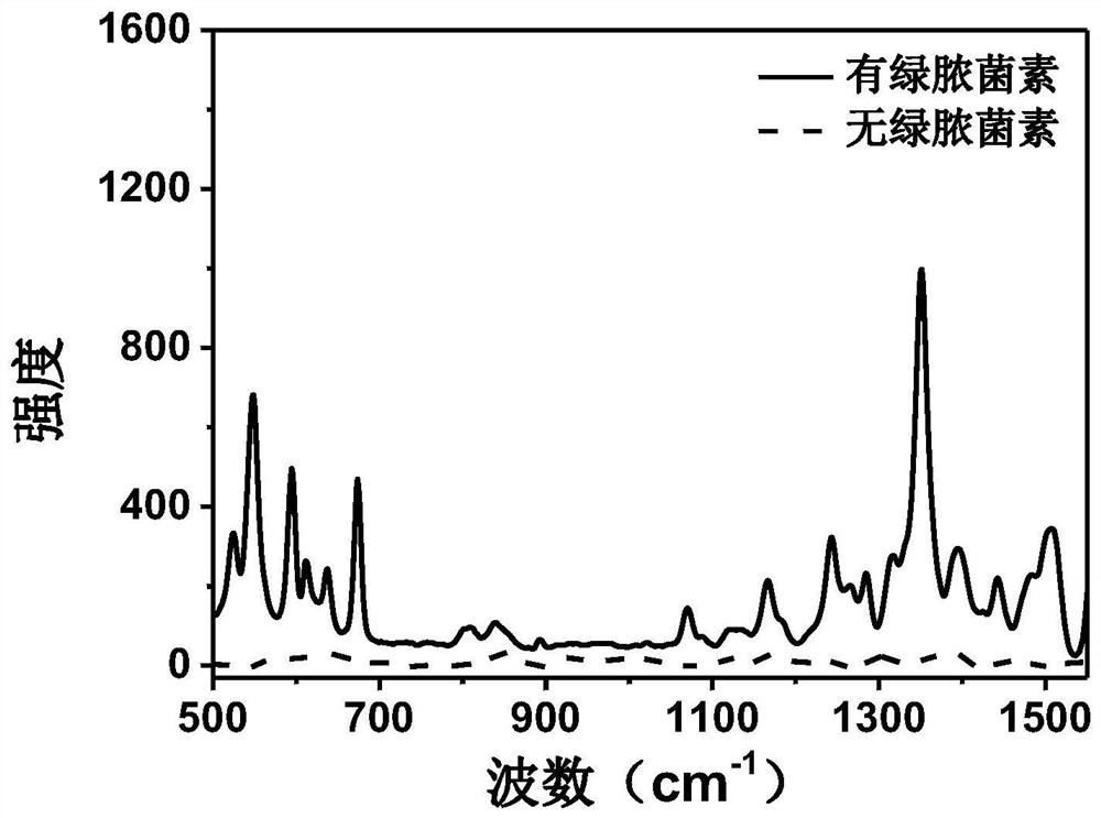 Packaging material for nondestructive testing of quality of agricultural products and food, preparation method thereof and detection method