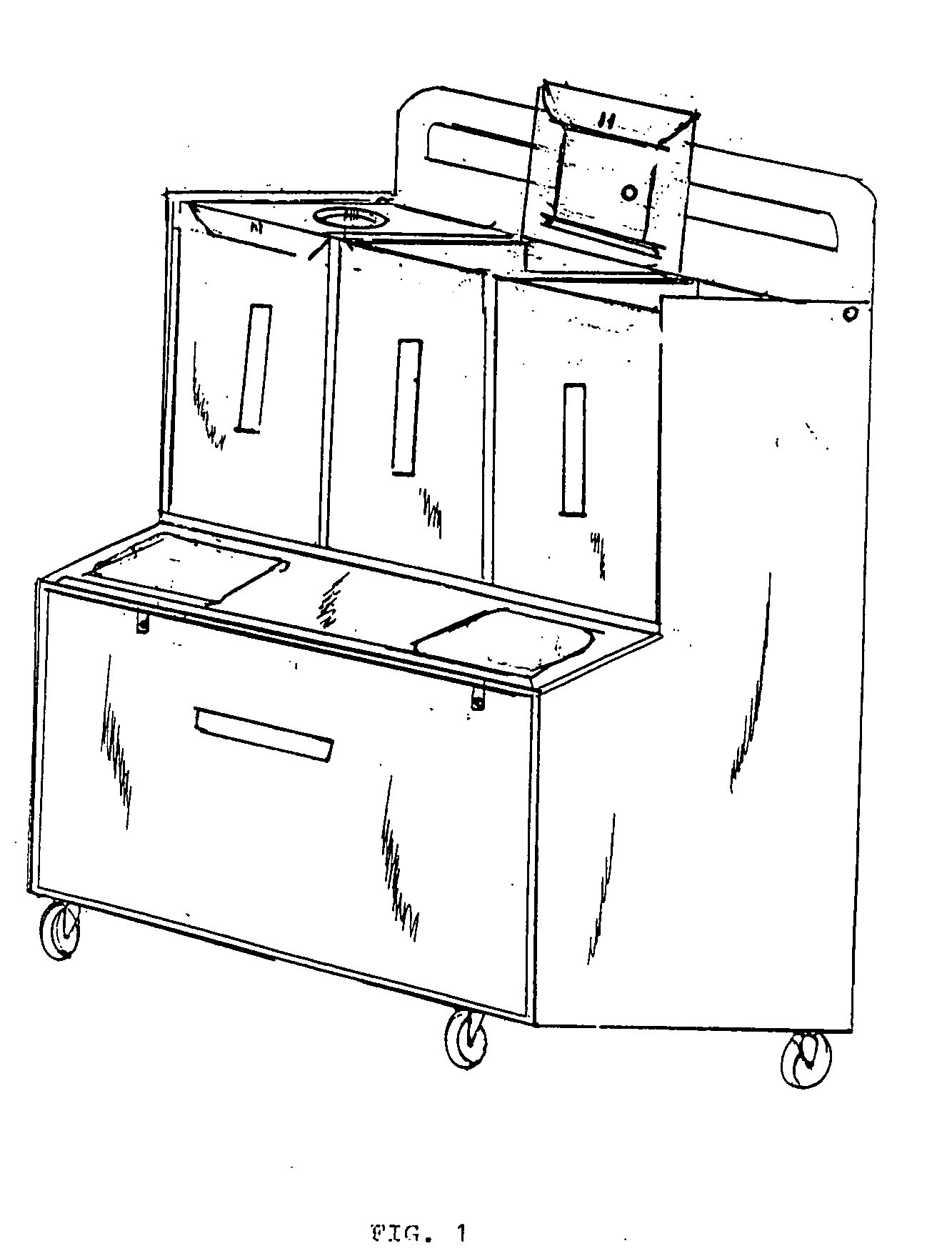 Versatile sorting cart