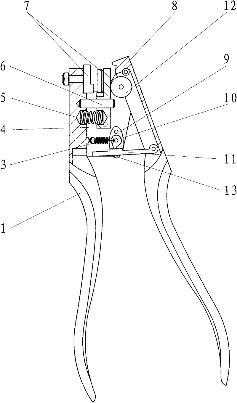 Hand-hold pincers with parallel jaws