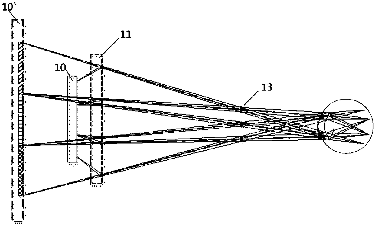 Method, equipment and device for AR (augmented reality) display