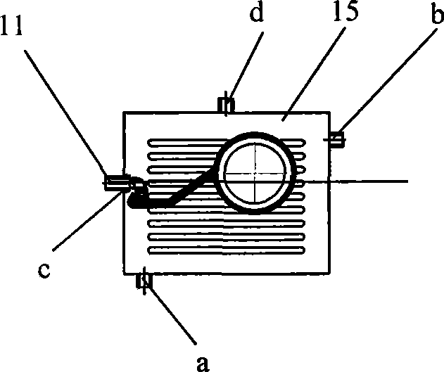 Solar water heater with functions of fluid supply and heat dissipation