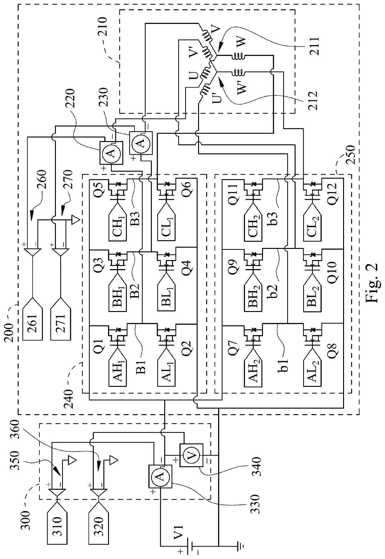 Power detecting device and method thereof