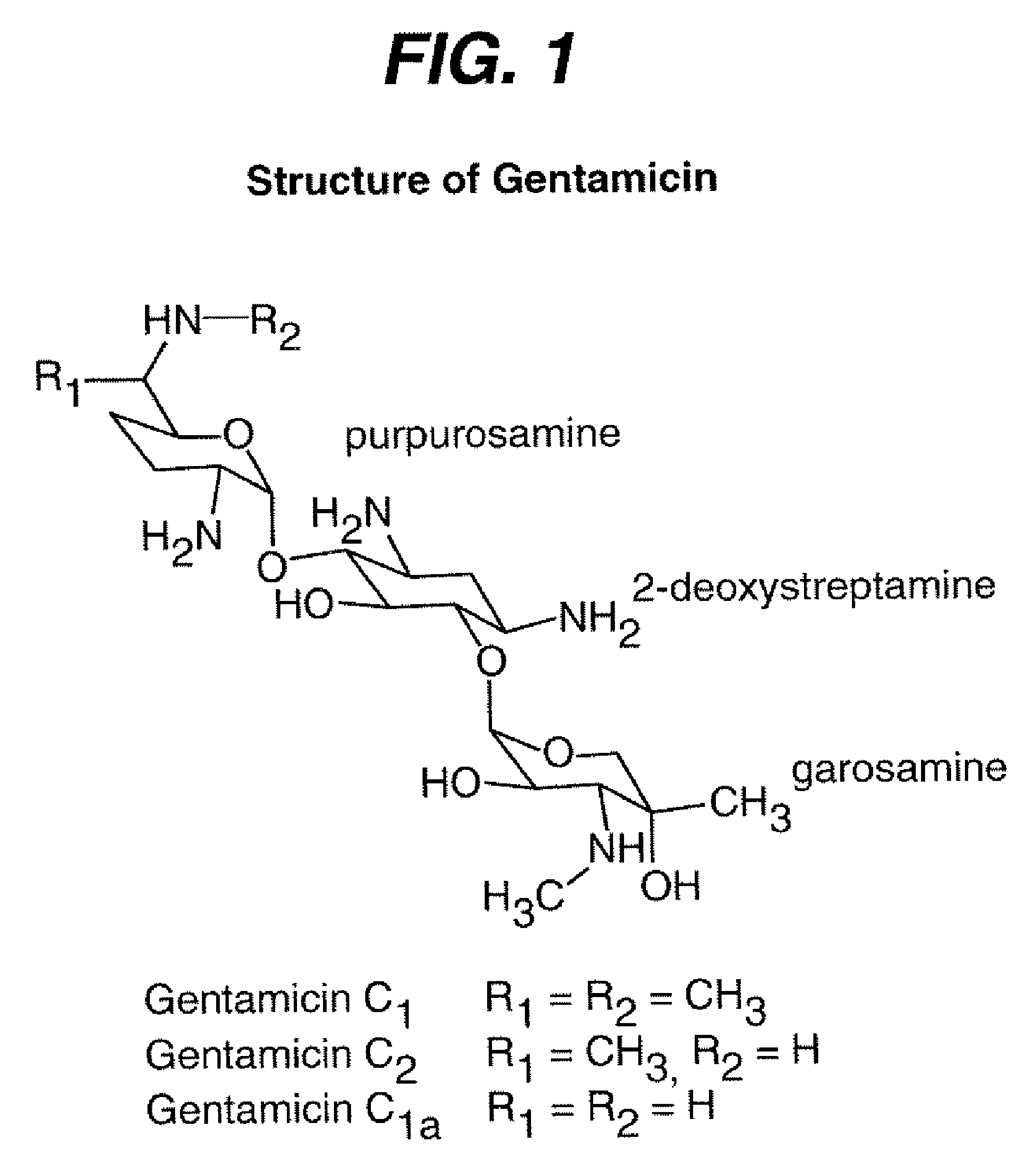 Polymers having covalently bound antibiotic agents