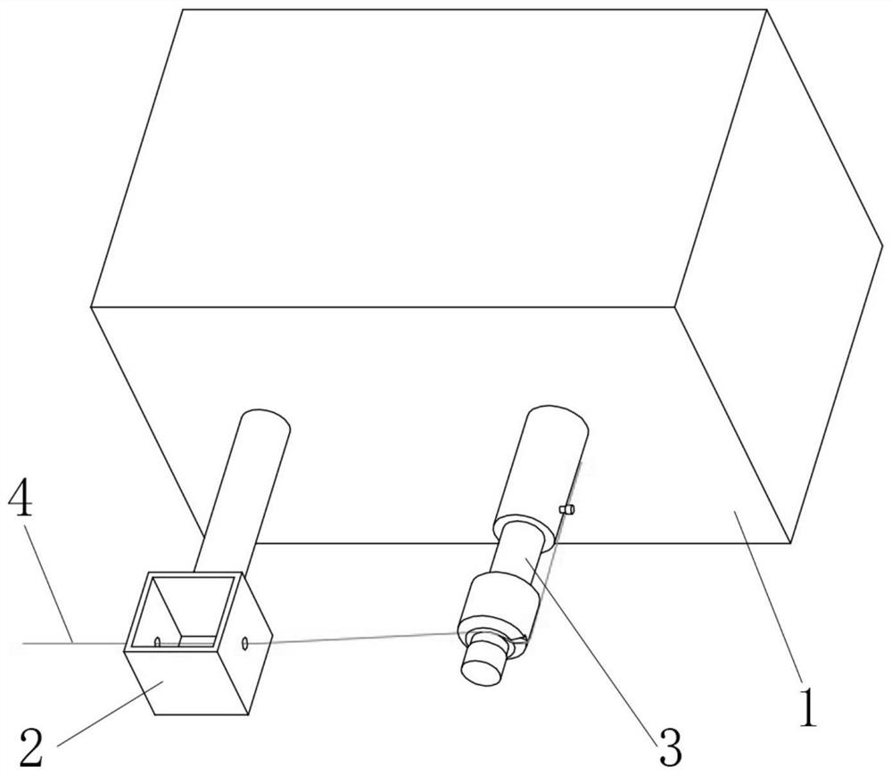 A skeleton coil winding and hanging device