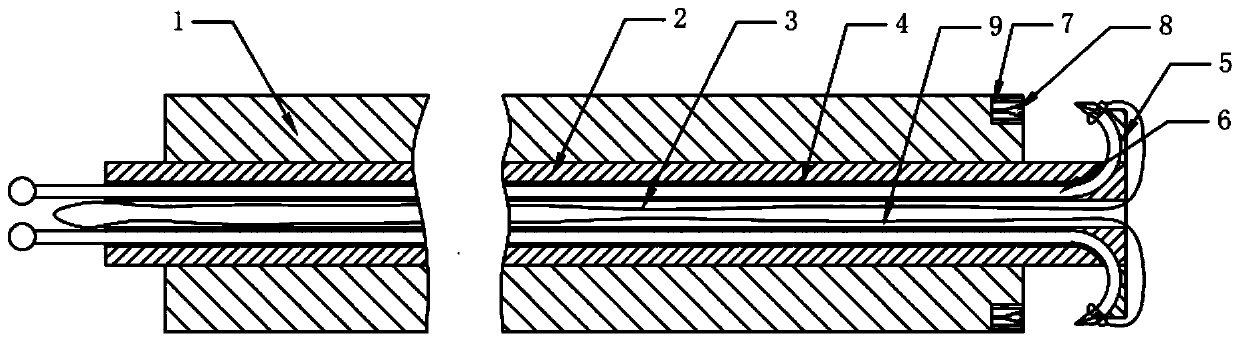 Patent foramen ovale suture device and use method thereof