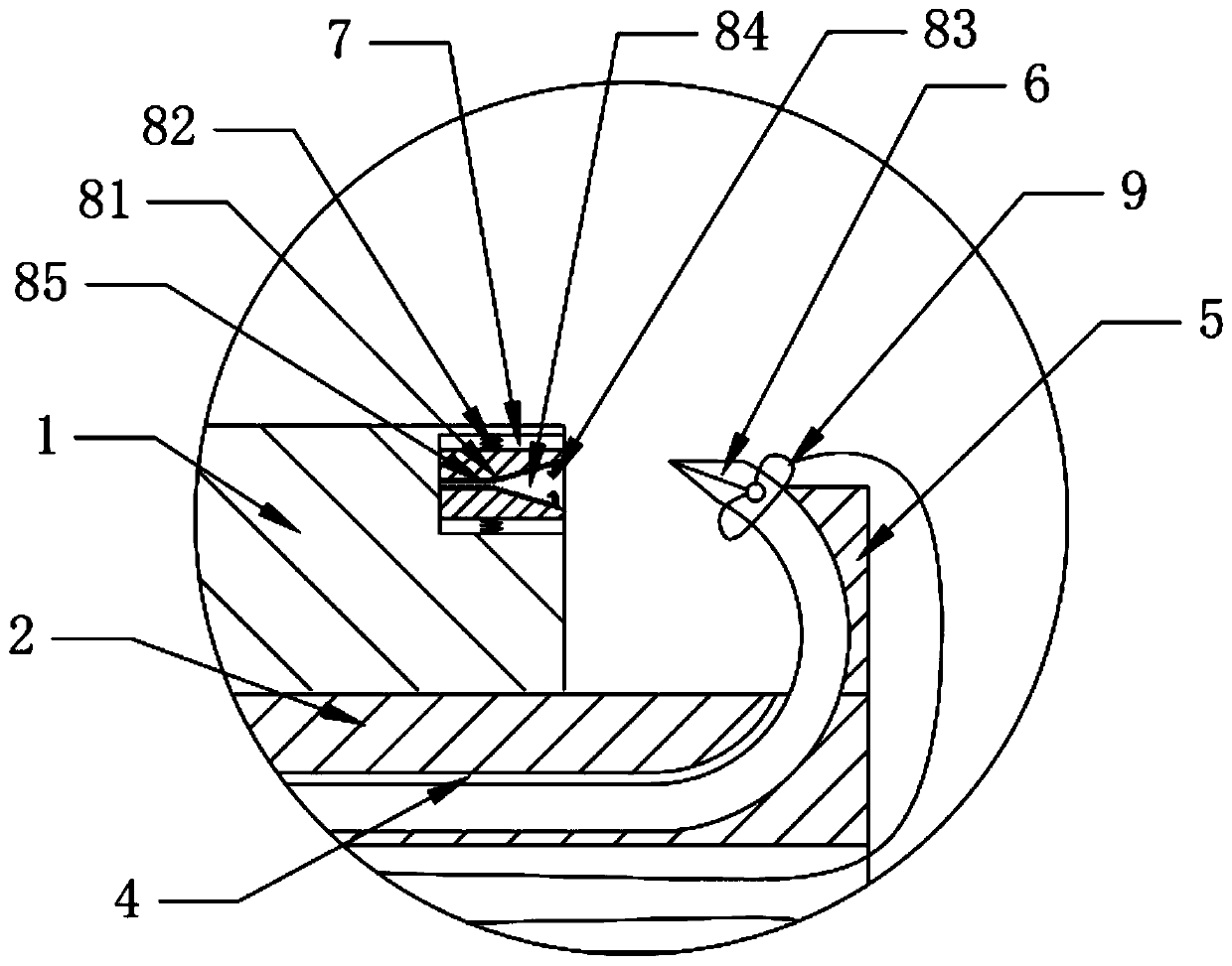 Patent foramen ovale suture device and use method thereof