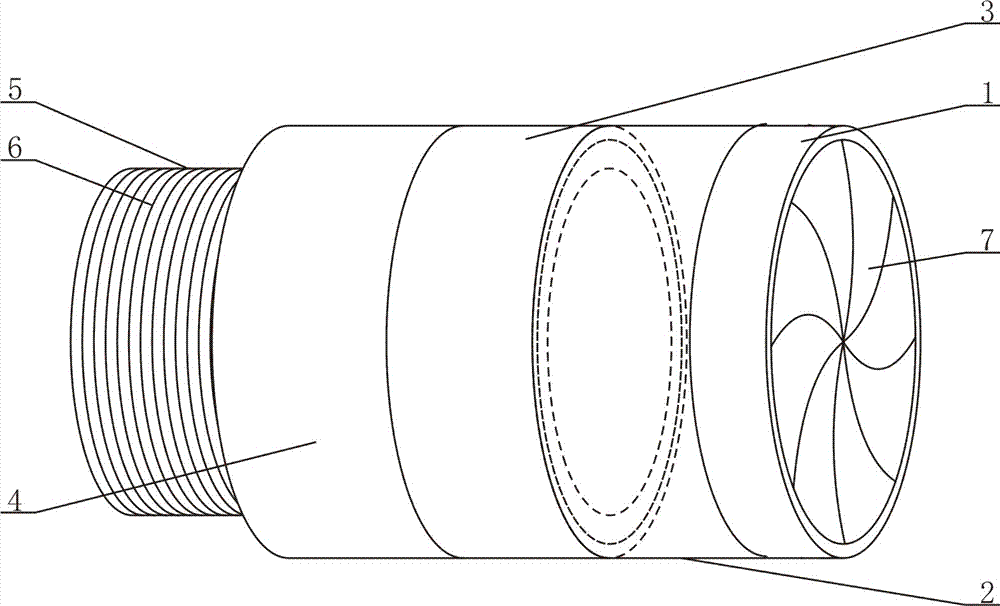 Detachable power cable anti-termite plugging device