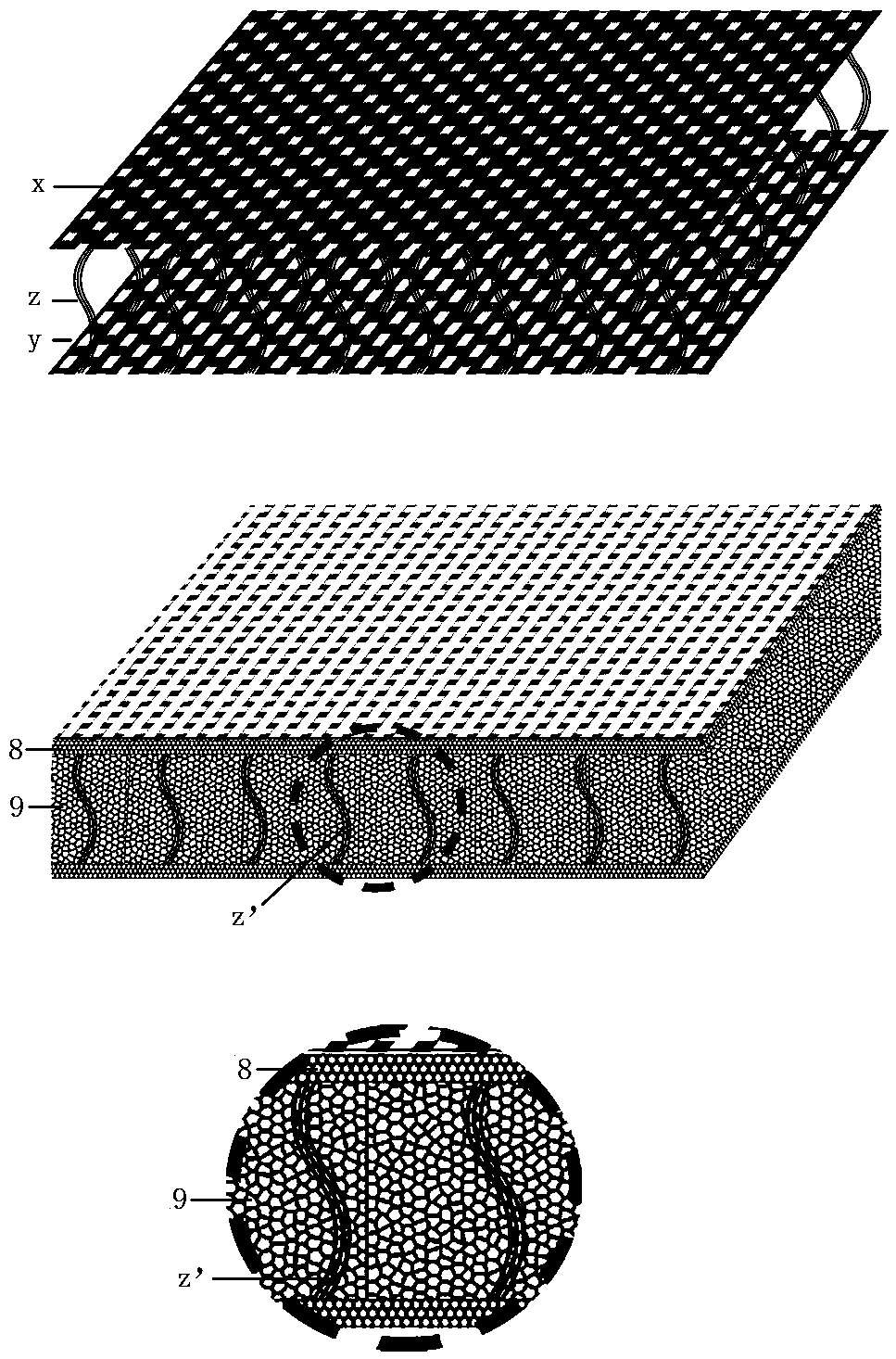 Energy-storage greenhouse box body with heat-dissipating heat-insulating integrated photovoltaic folded plates