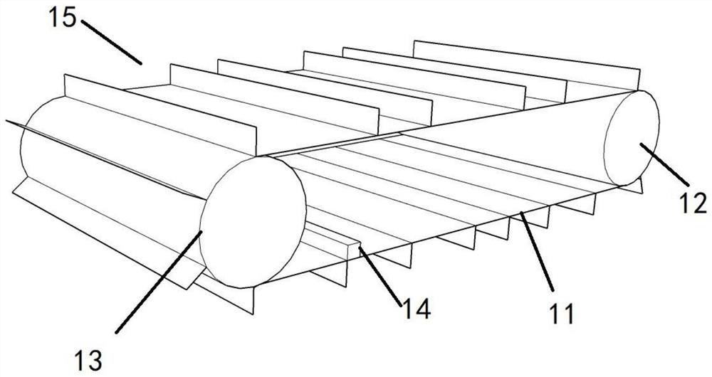 Tobacco leaf double-sided photographing device