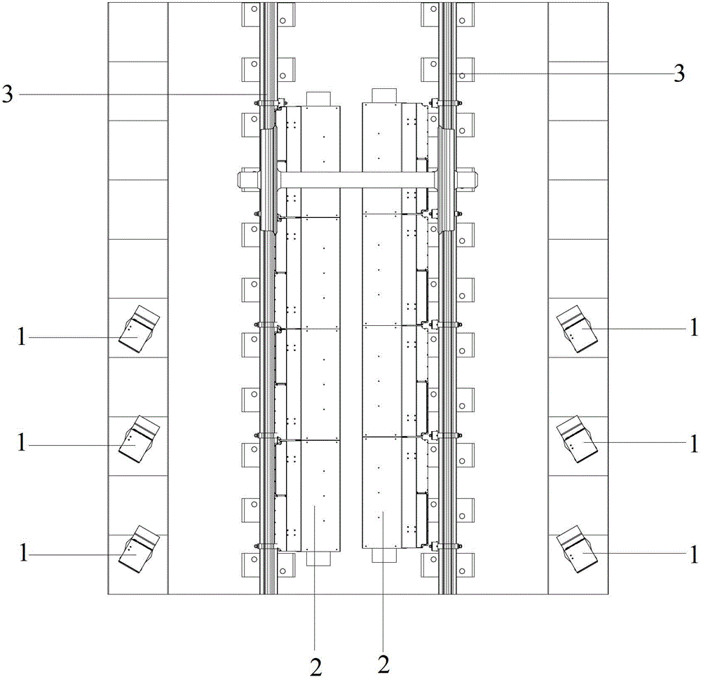 Wheel tread defect recognition device based on image photographing mode