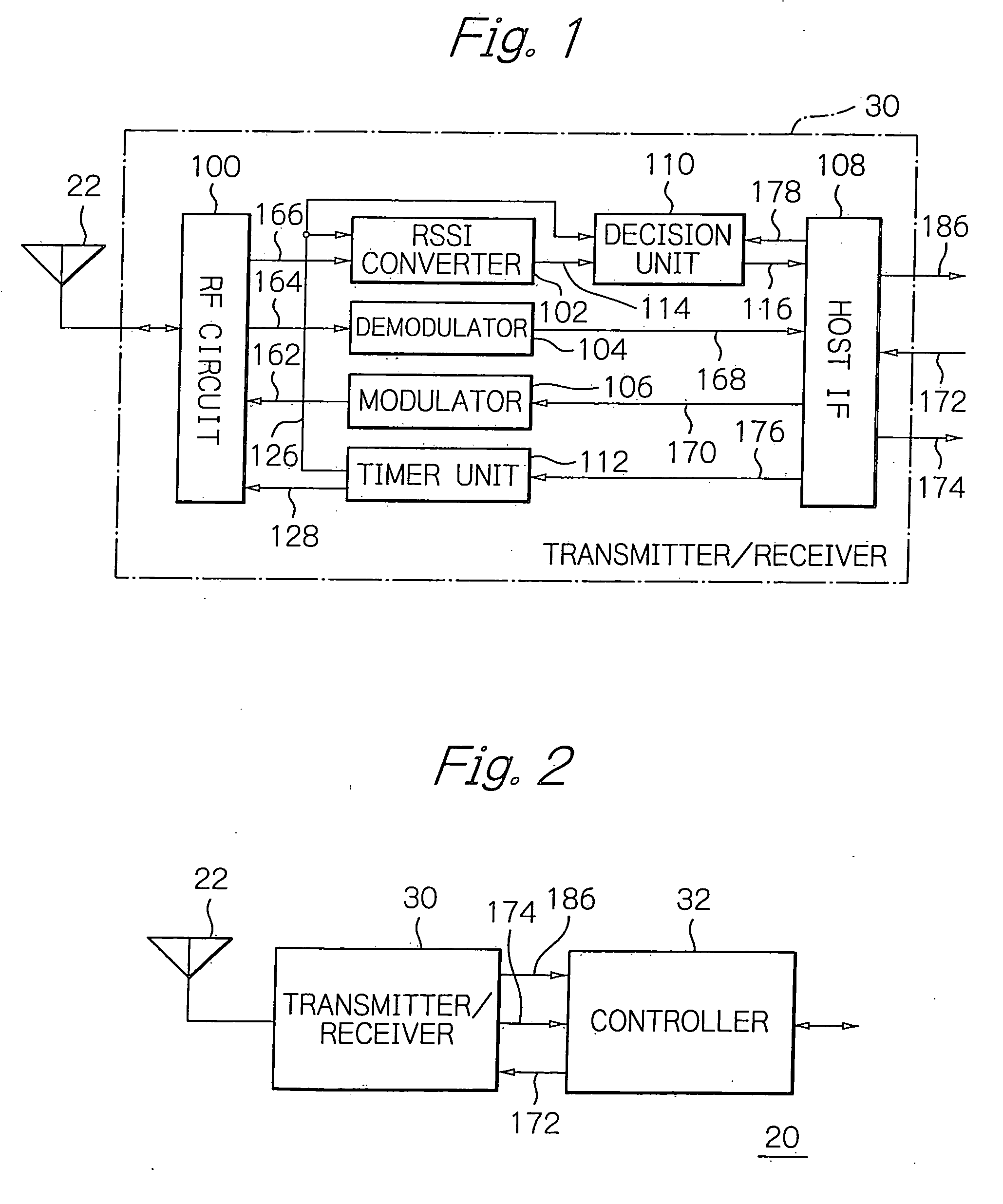 Wireless communications apparatus made operative in dependent upon a received signal strength