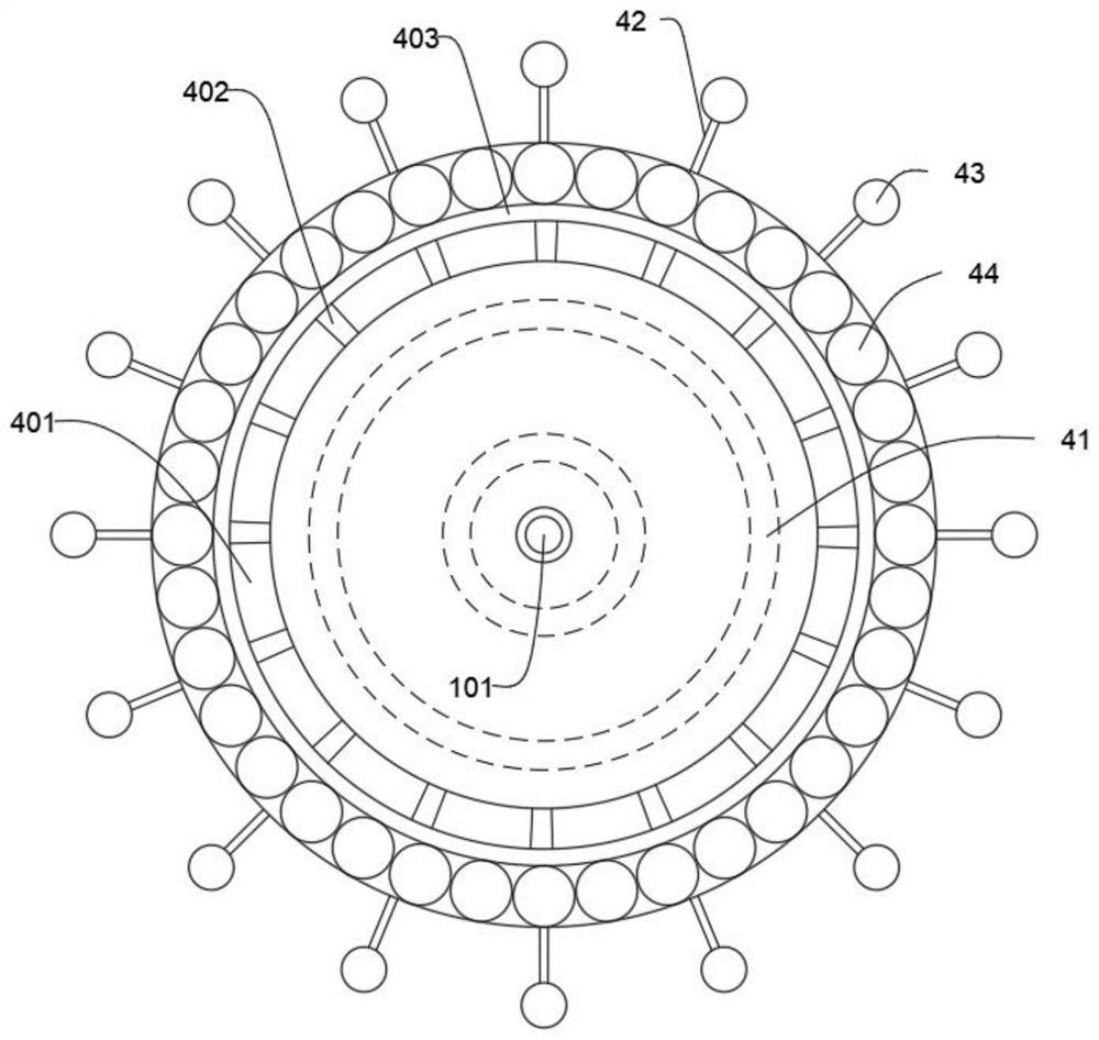 Pileless self-stabilizing foundation for offshore wind power towers