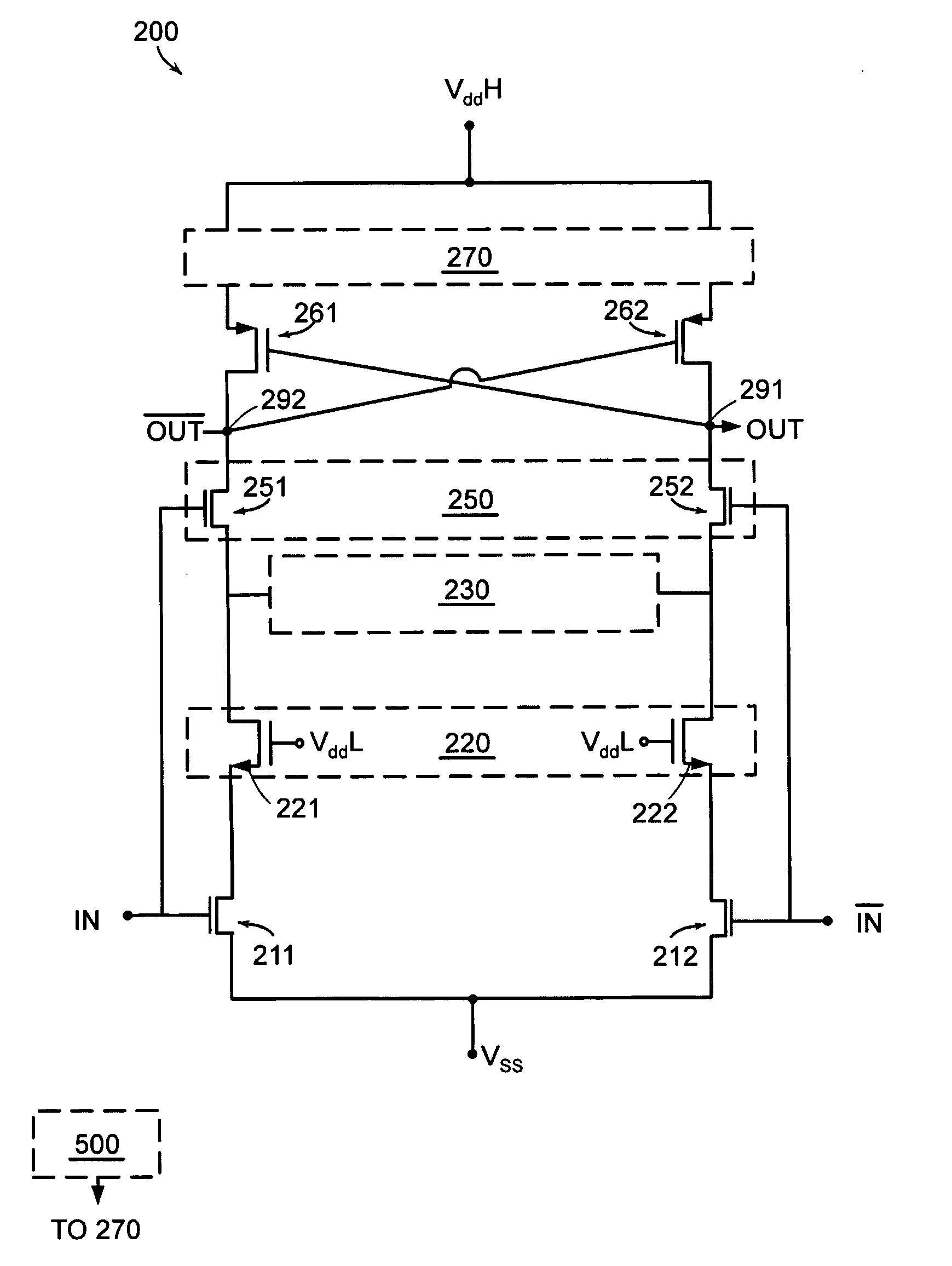 Logic level voltage translator