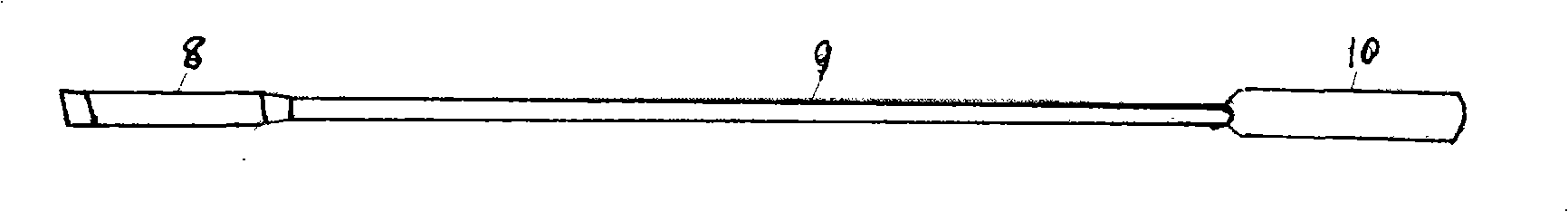 Instrument for anterior approach operation of thoracolumbar