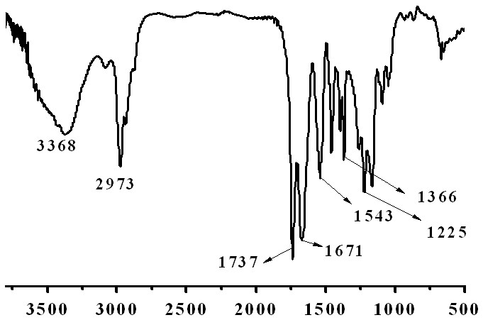 A temperature-sensitive poly(propionylaminoethylacrylate-co-benzamidoethylacrylate) and its preparation method