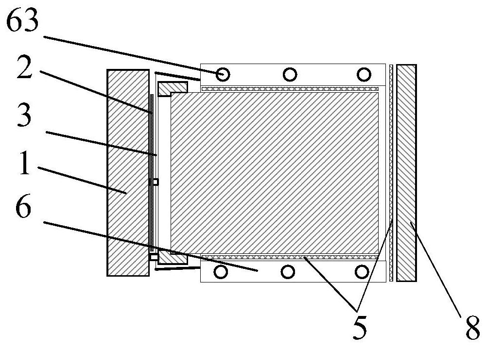 Efficient heat sink for space camera moving parts