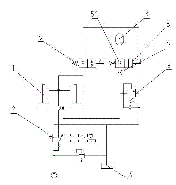 Damping device of swing arms of slipping steering loaders