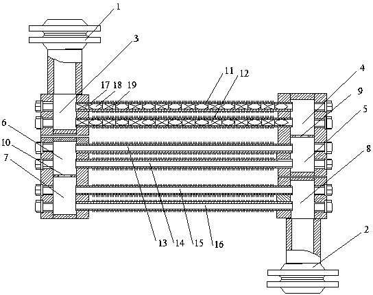 Hydrogenation reaction effluent air cooler suitable for high chlorine raw oil processing