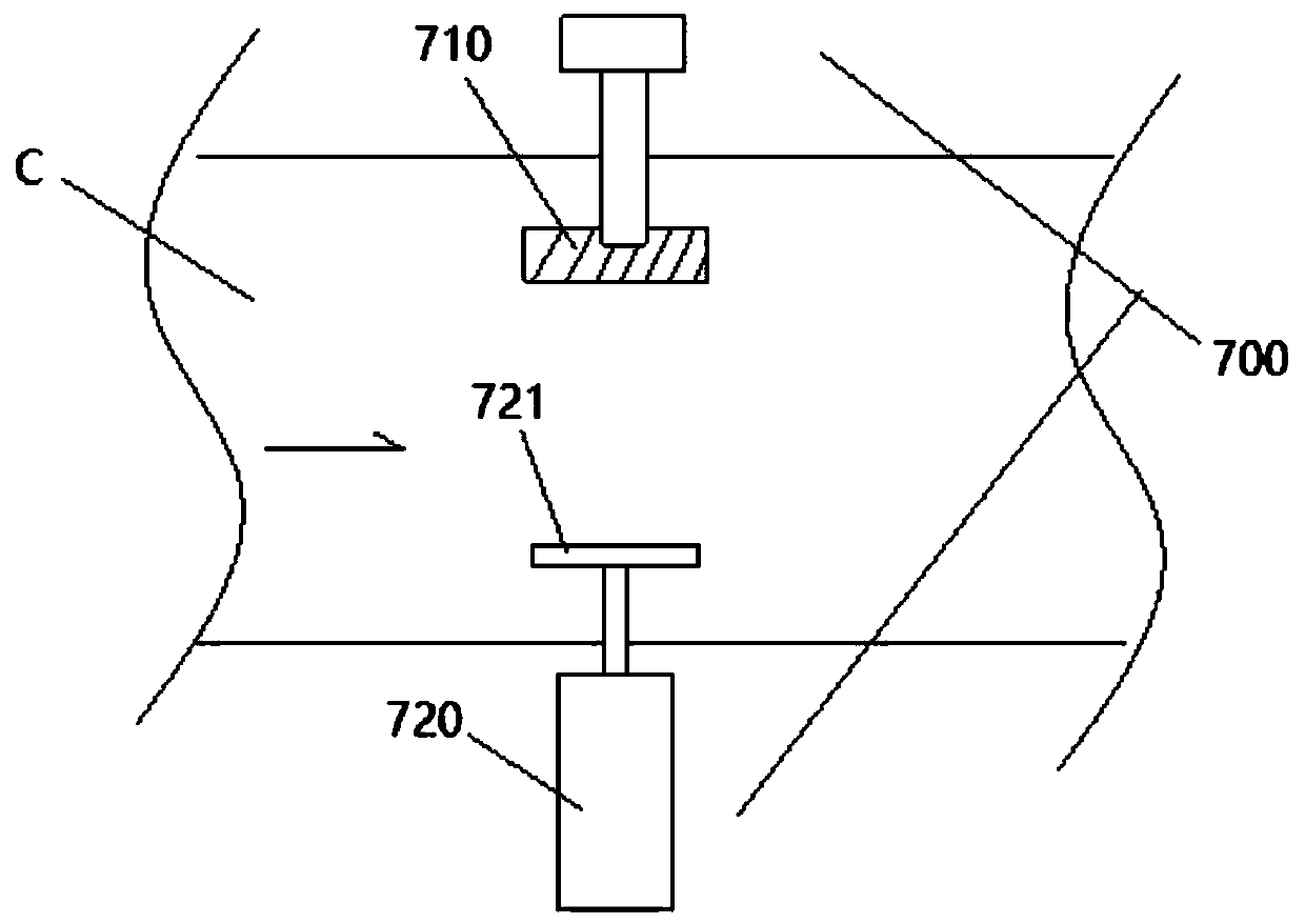 Liquid crystal module automatic code spraying device and control method thereof