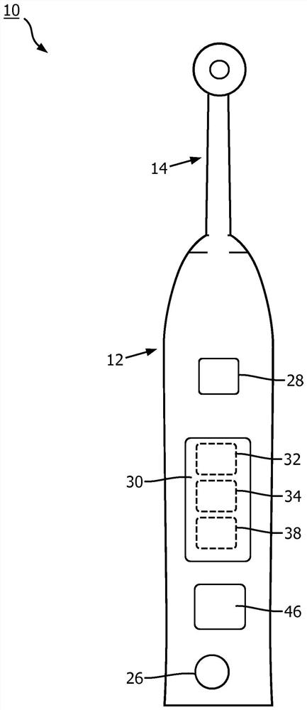 Method and system for improved motion robustness during measurement of localized oral inflammation