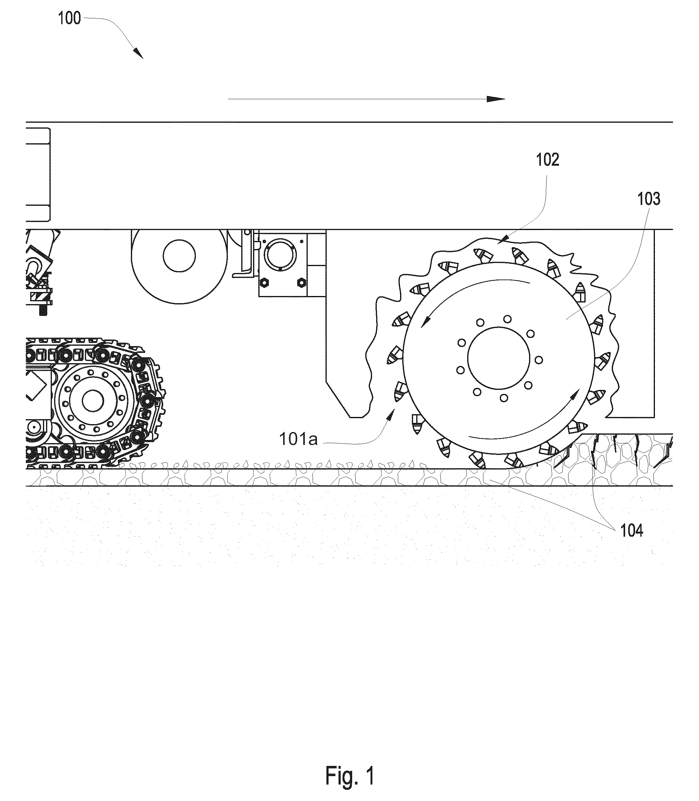 Non-rotating pick with a pressed in carbide segment