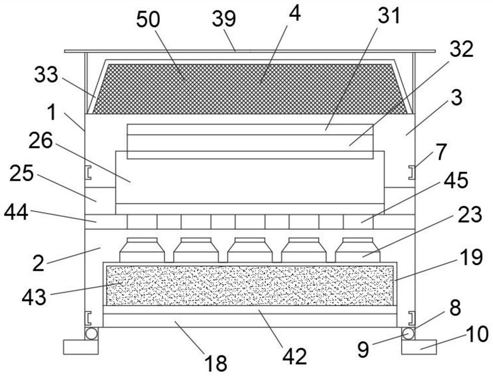 Bee breeding device capable of conveniently collecting honey and using method thereof