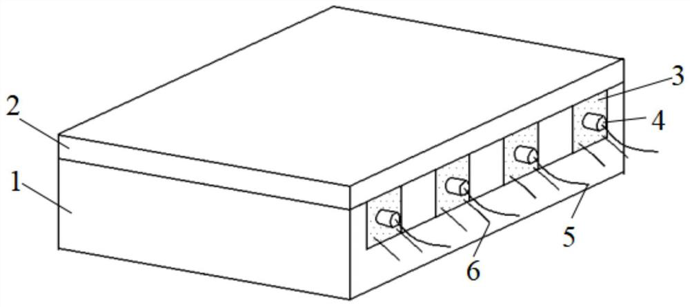 Semiconductor power device test heating table