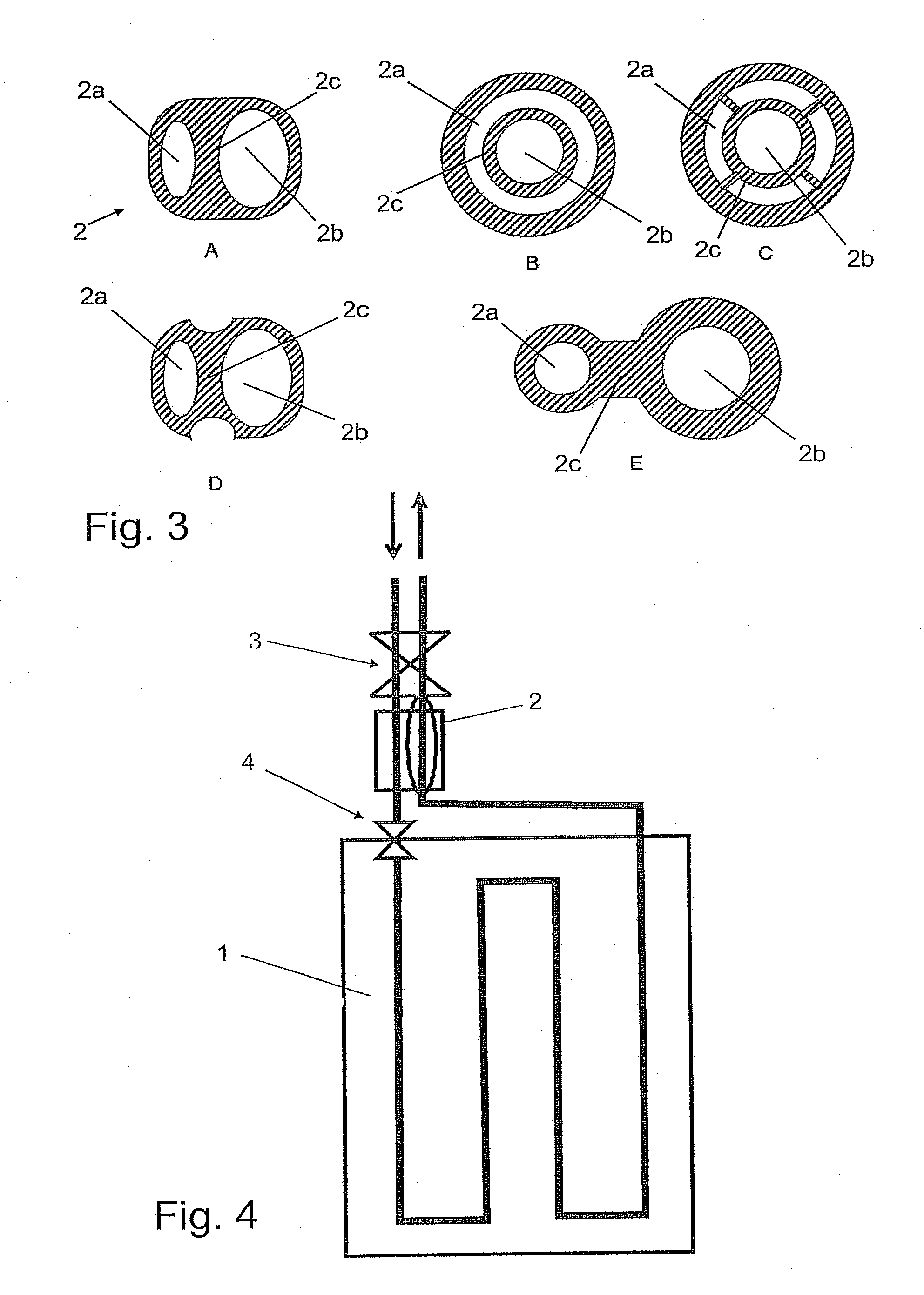 Evaporator for a refrigeration circuit