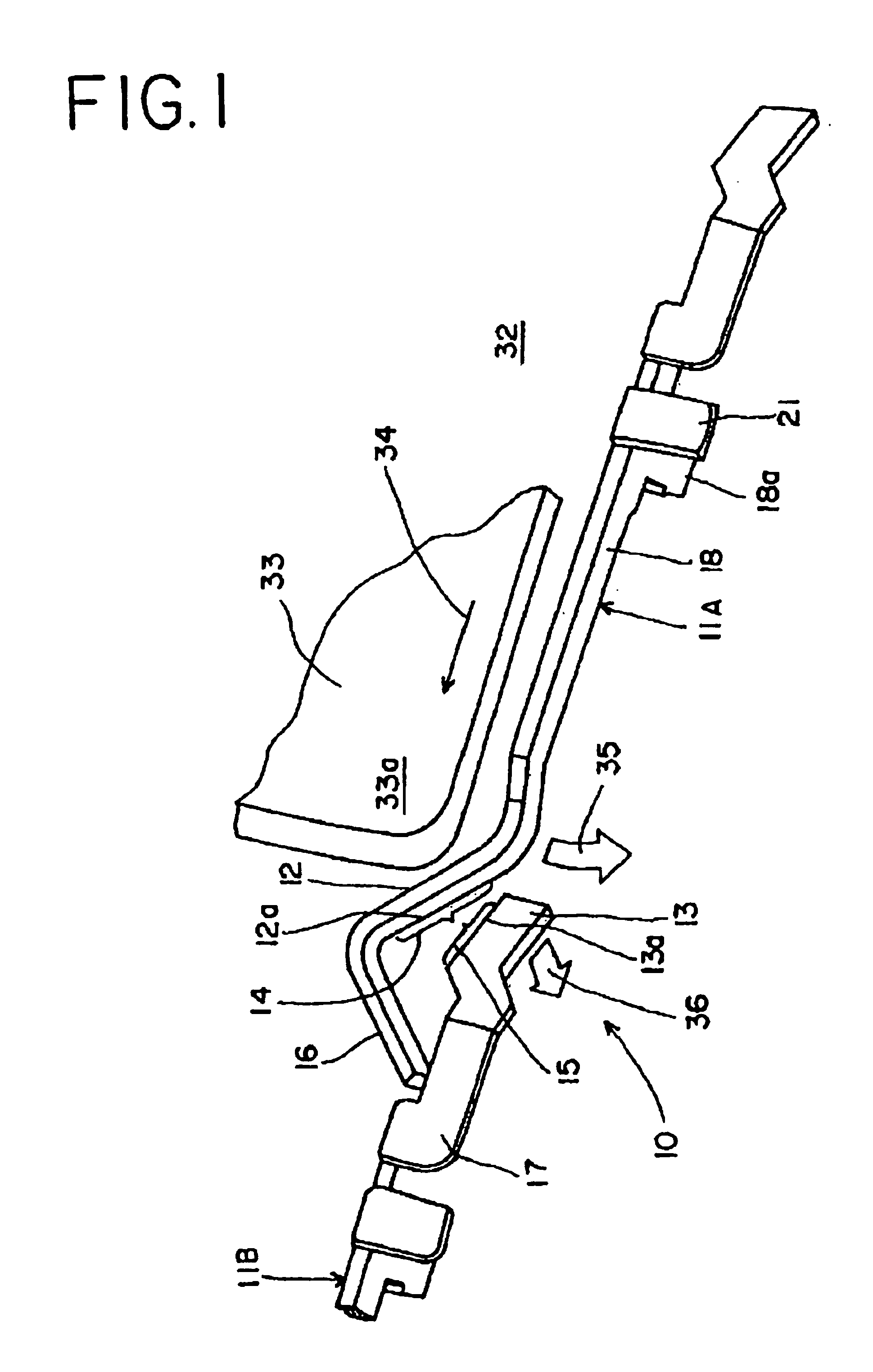 Detection switch mounted in a card socket