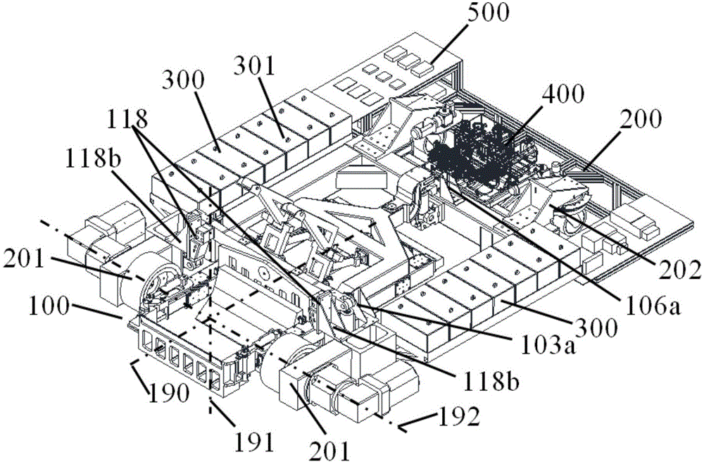 Towbarless aircraft towing tractor holding wheel climbing mechanism