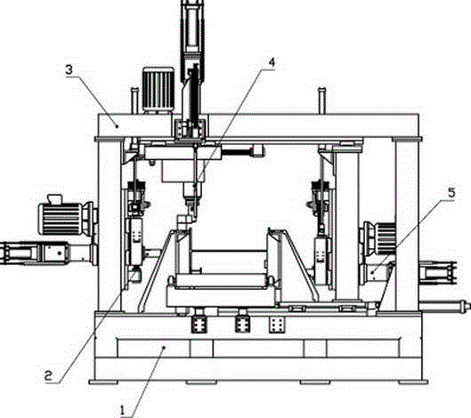 High speed three dimensional drilling machine