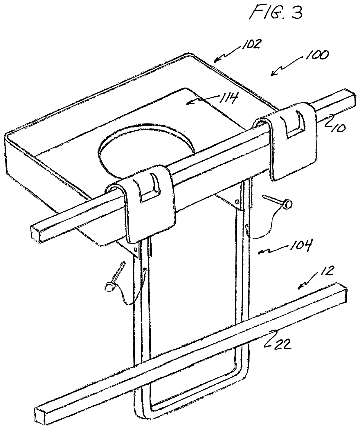 Scaffold tool bucket holder