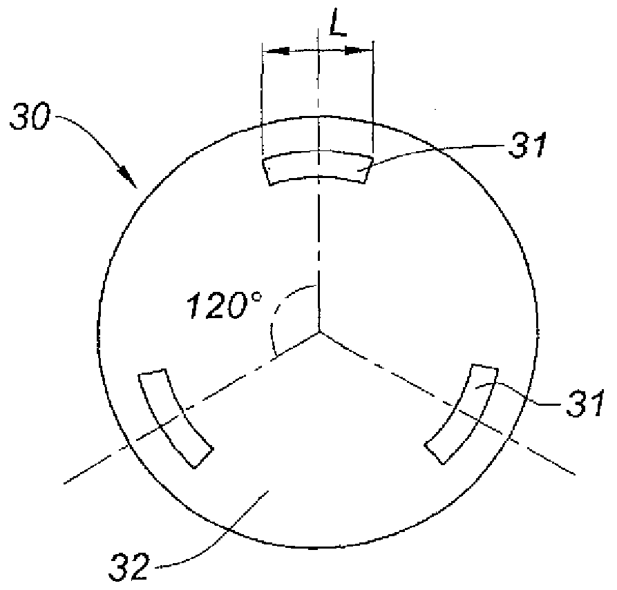 Master cylinder with flow limitation system