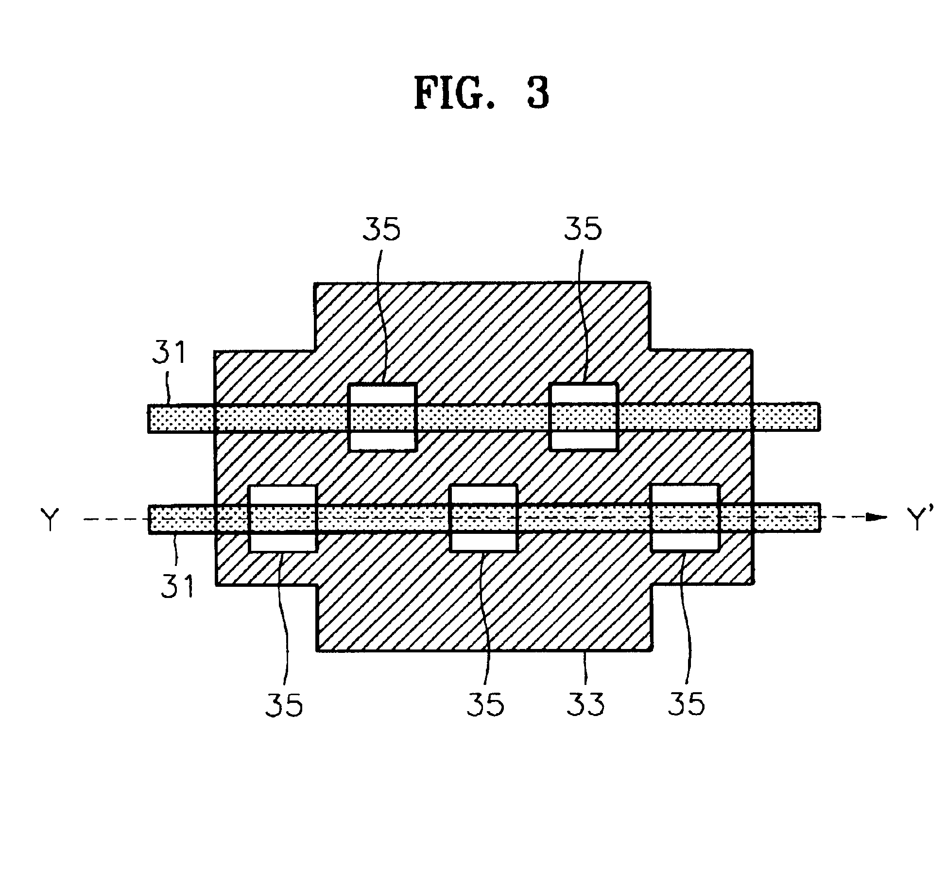 Laser link structure capable of preventing an upper crack and broadening an energy window of a laser beam, and fuse box using the same