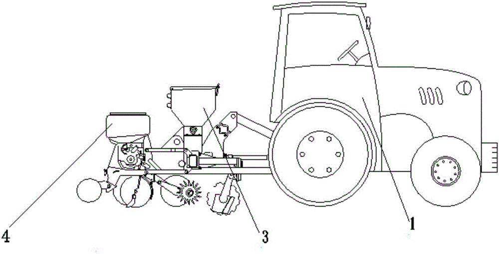 Unmanned intelligent precision seeder and control method thereof