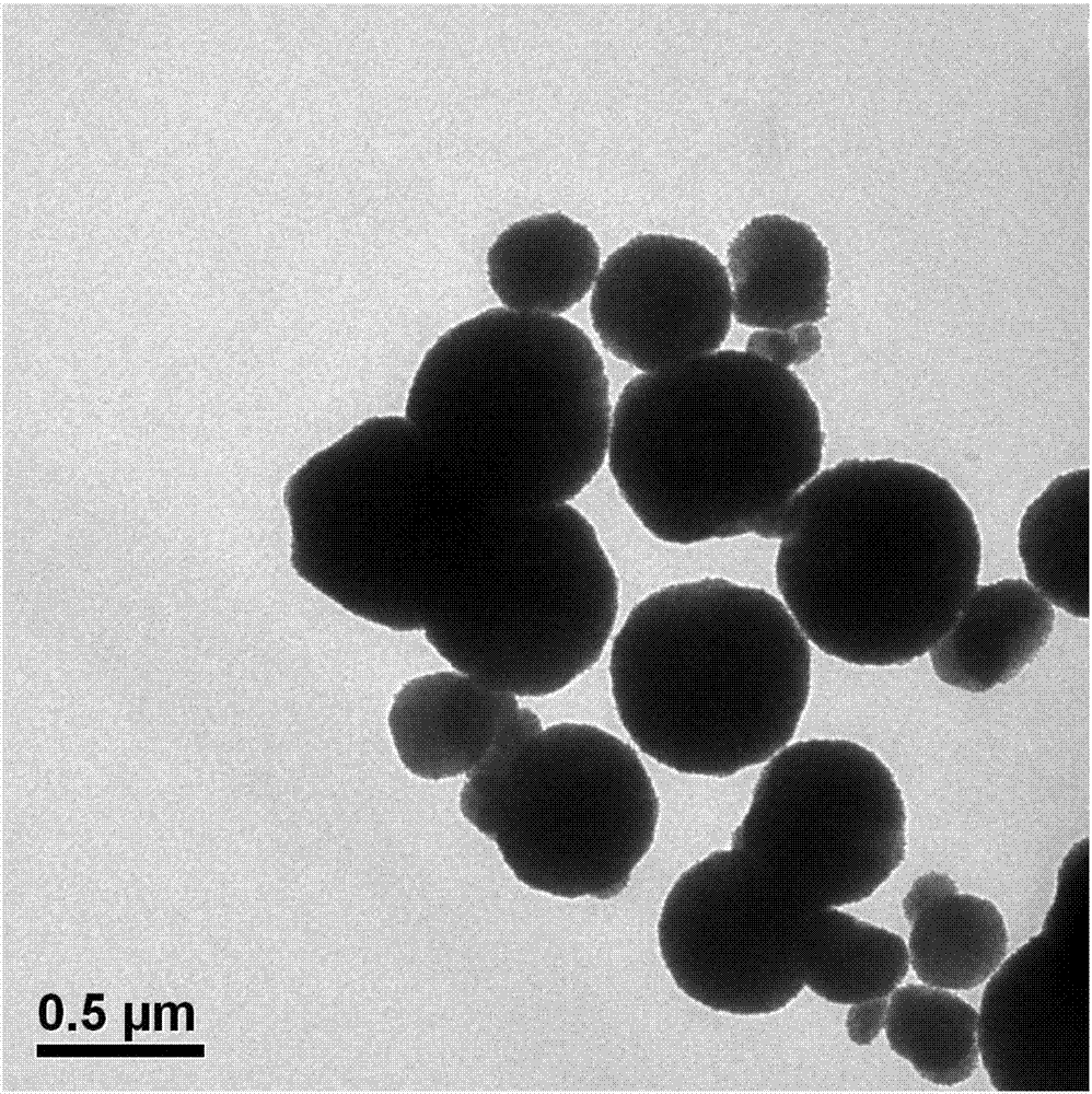 Preparation method of hydrophobic magnetic composite material