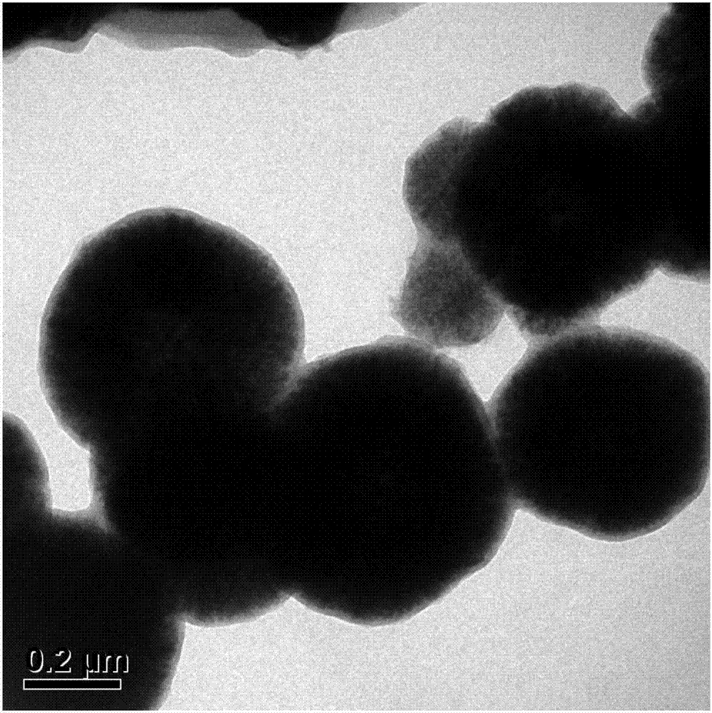 Preparation method of hydrophobic magnetic composite material