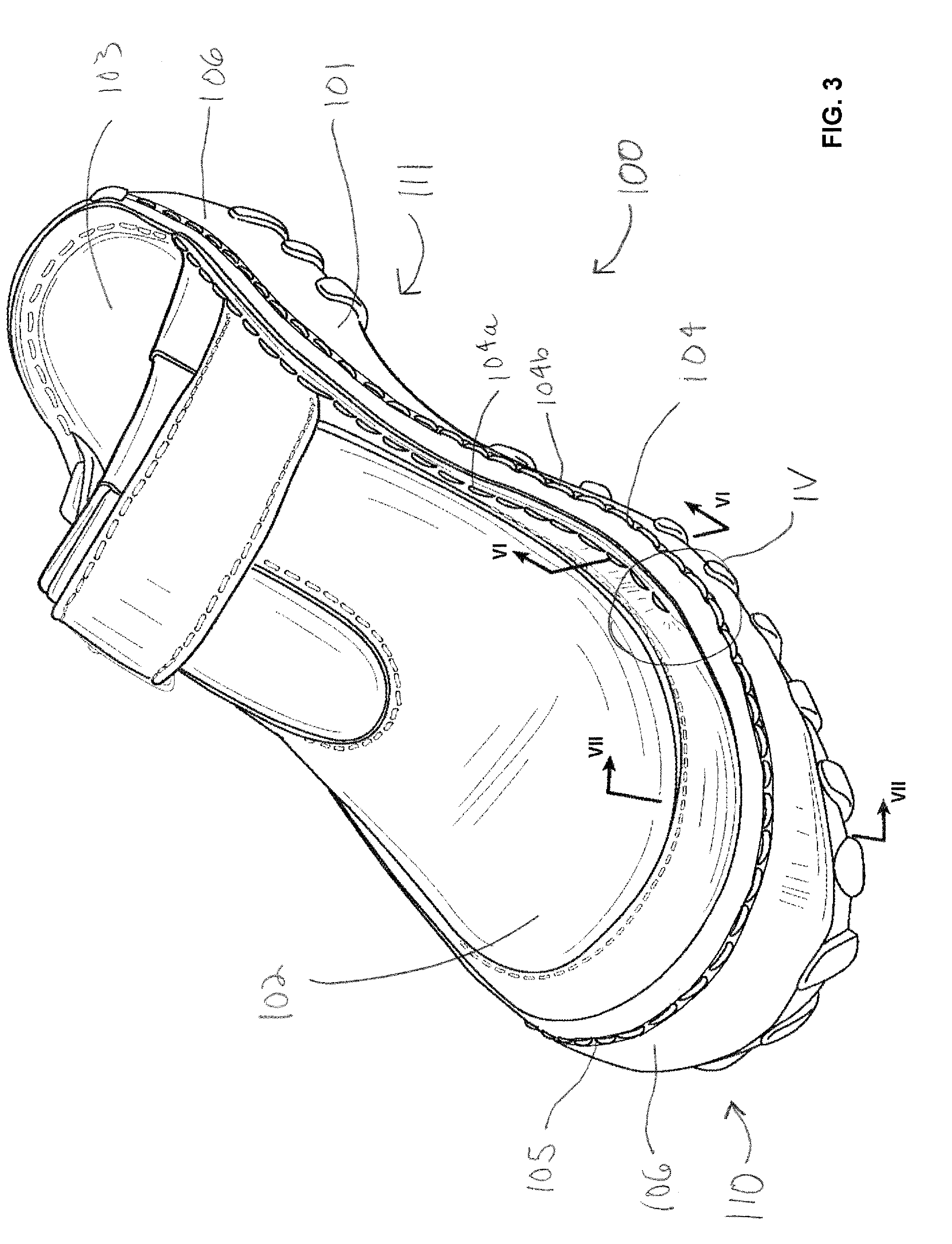 Shoe With Improved Construction