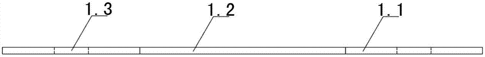 Glass fiber net reinforcement part, exterior wall heat-preservation anti-cracking structure and construction method thereof