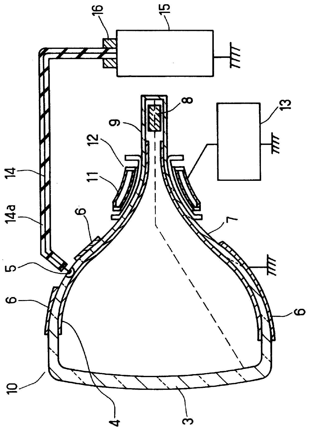 Cathode ray tube apparatus