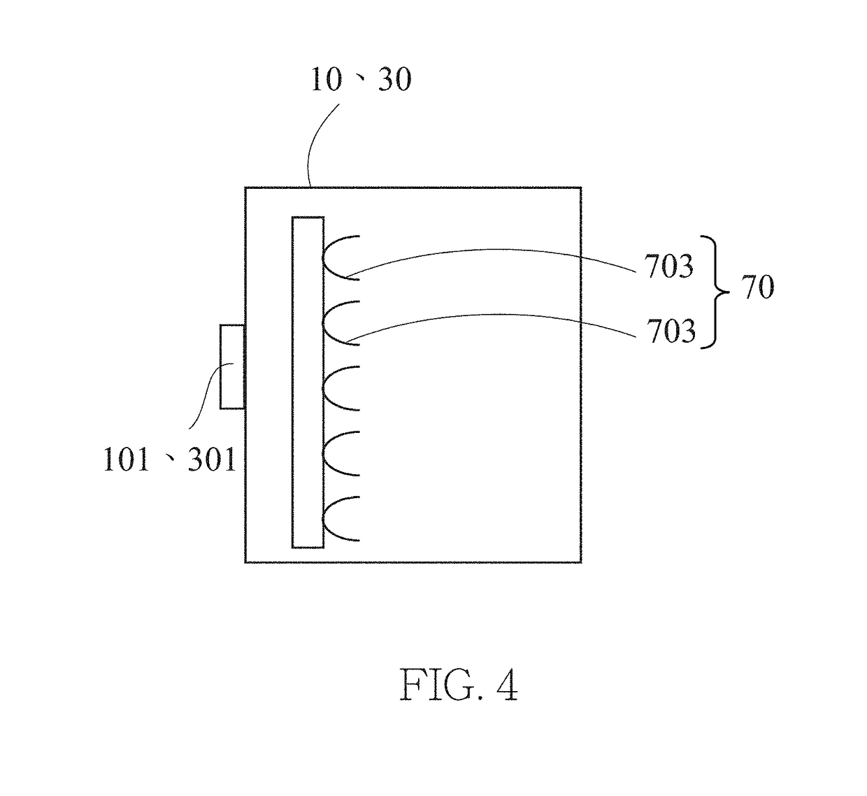 Method of treating gas and gas treatment device