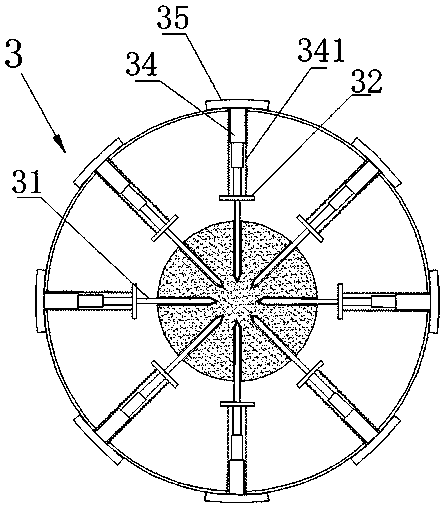 Shiitake-mushroom slitting device for keeping shiitake-mushroom shape