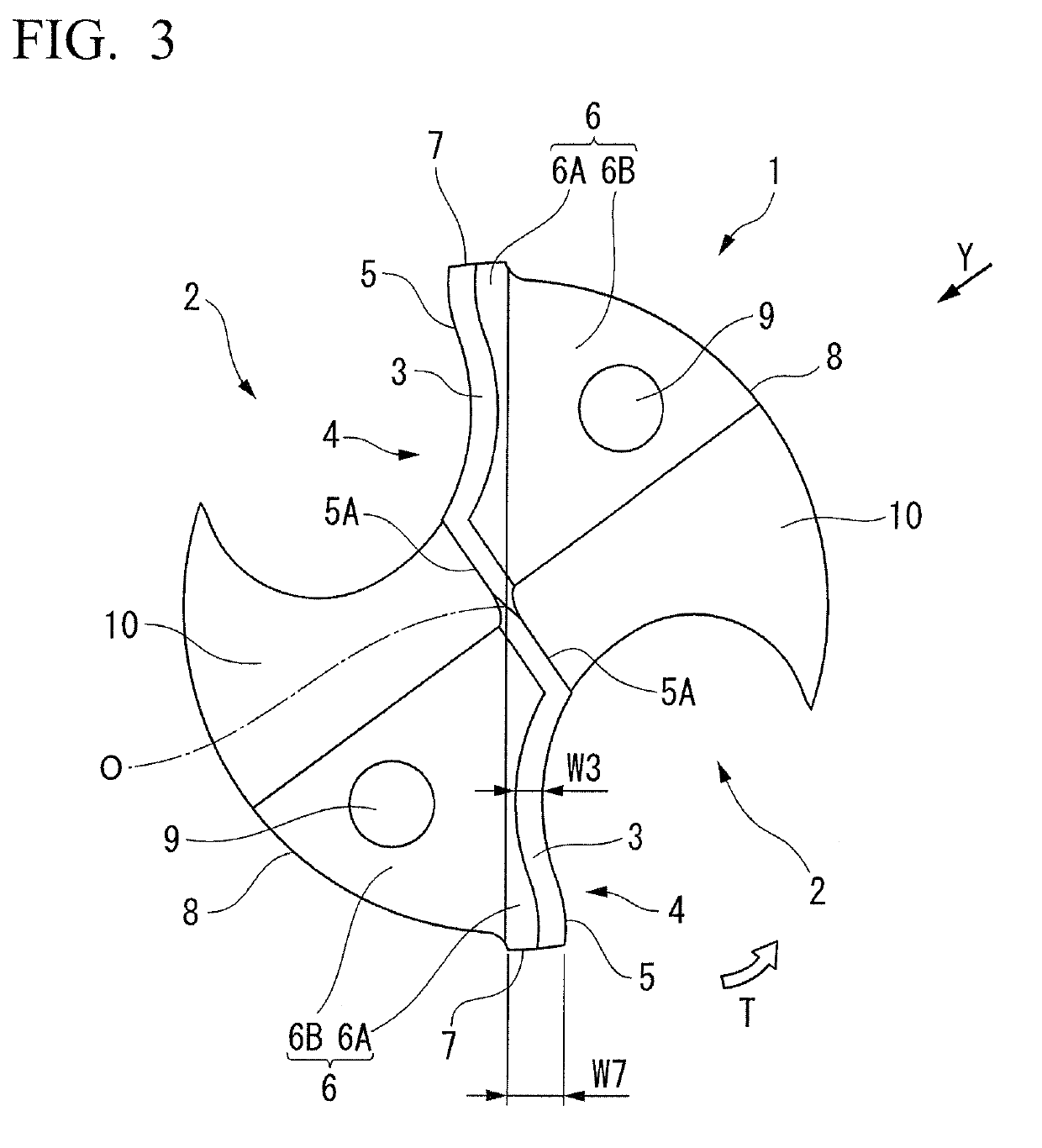 Rotary cutting tool including polycrystalline diamond material