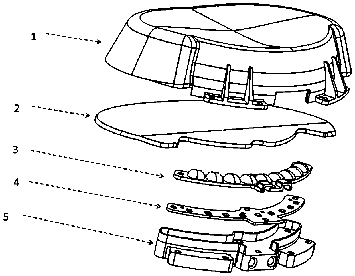 Table lamp lighting device