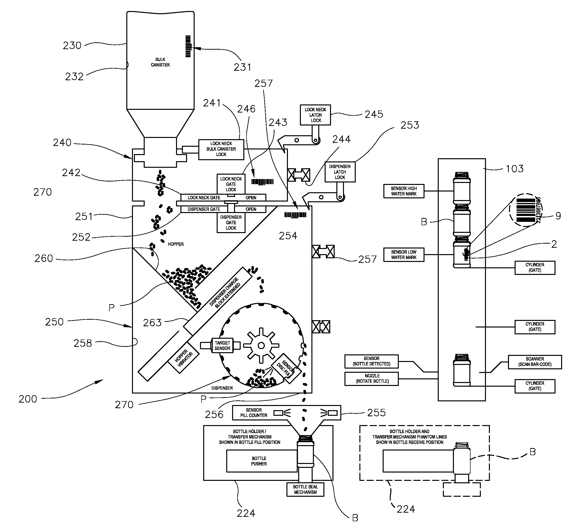 Automated precision small object counting and dispensing system and method